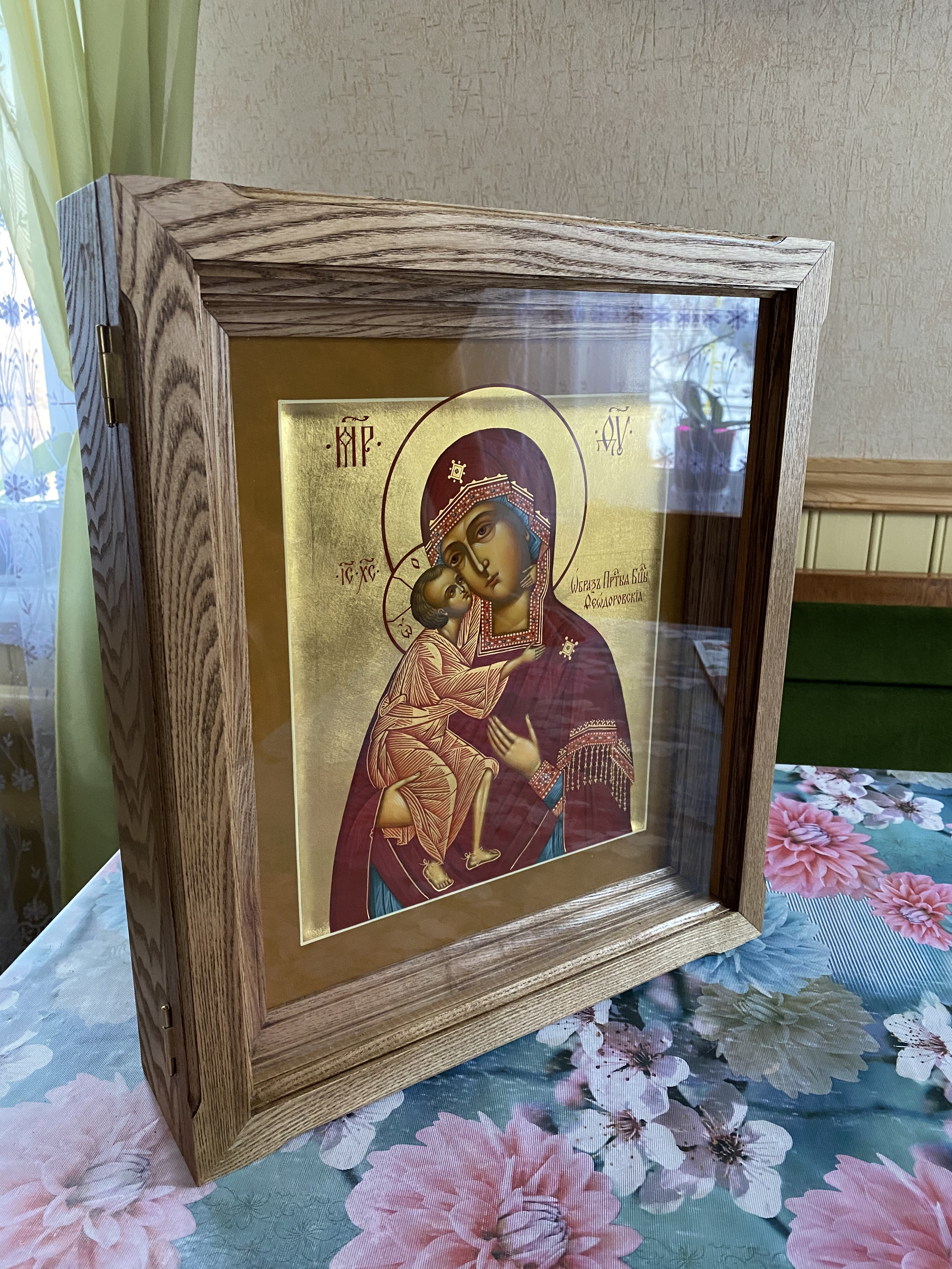 арт. 395, киот из ясеня с прямыми углами