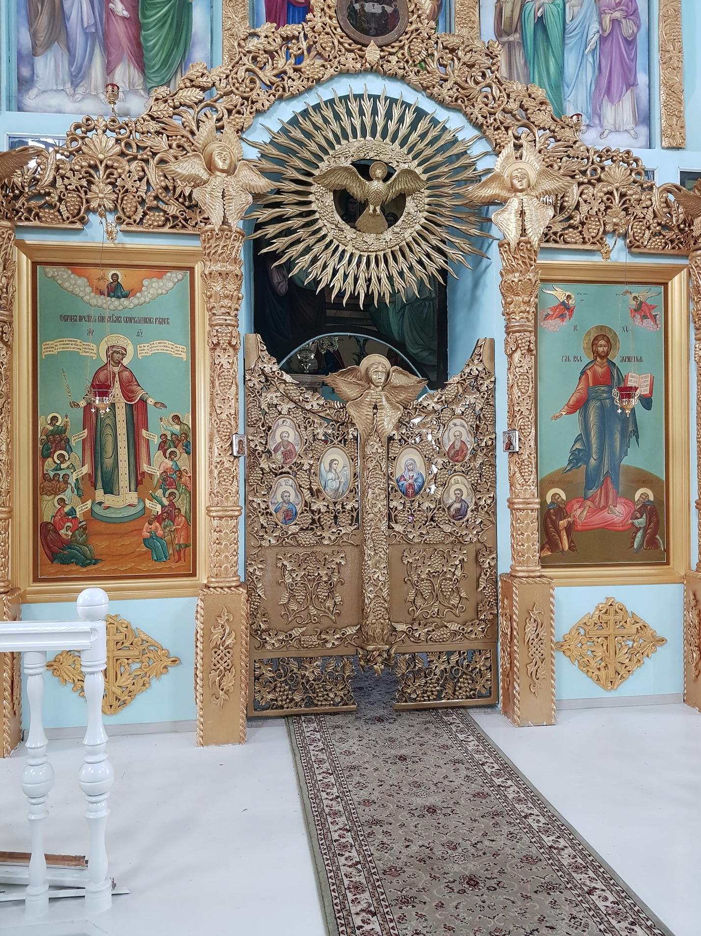 Храм Троицы Живоначальной с. Кантаурово Борский район Нижегородской области